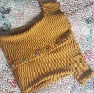 Dolskill Yellow mustard Button up dress